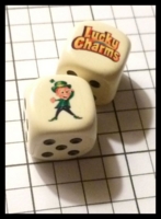 Dice : Dice - My Designs - Cereal Lucky Charms Mixed Pair - Set 2012